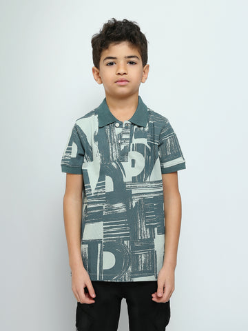 Town Team - Kids' Regular pique Boys Polo shirts Petrol Pique