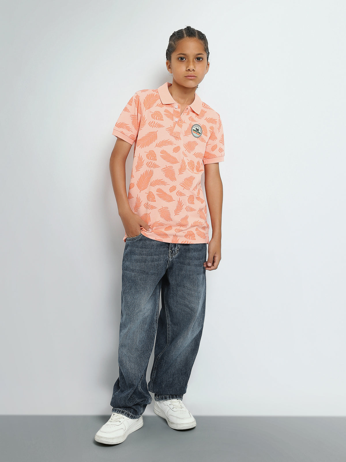 Town Team - Kids' Slim pique Boys Polo shirts Orange Pique
