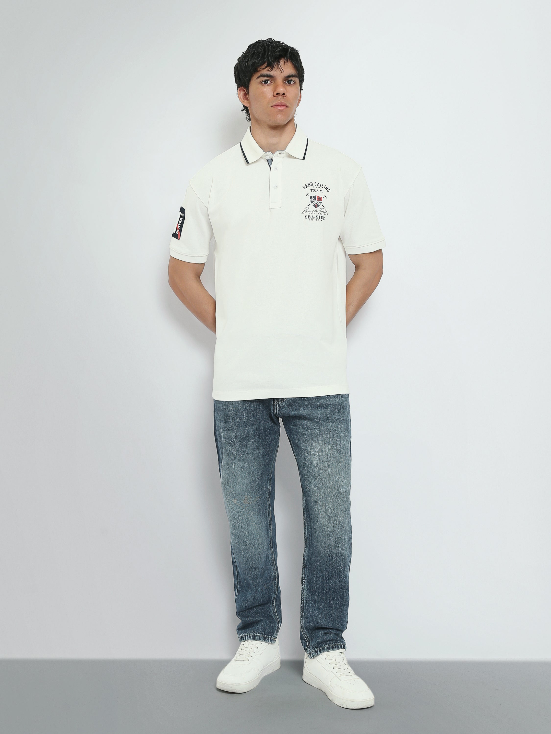 Town Team polo shirts pique regular fit Navy