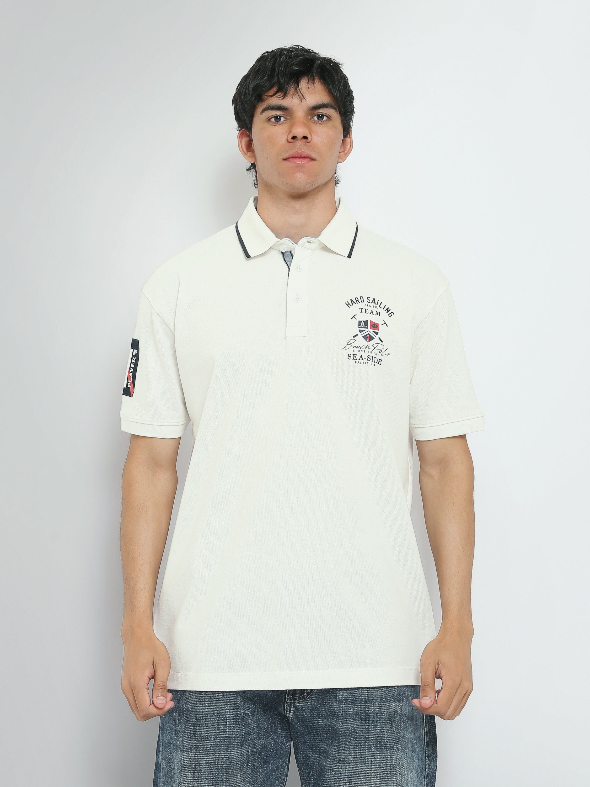Town Team polo shirts pique regular fit Navy