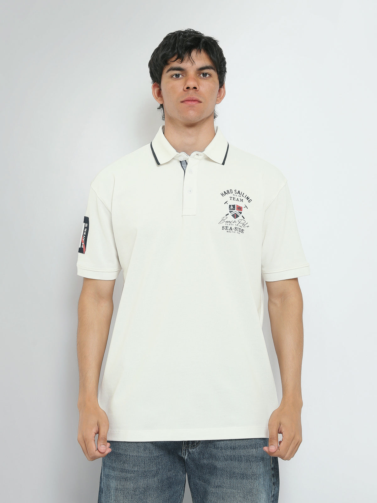 Town Team polo shirts pique regular fit Navy