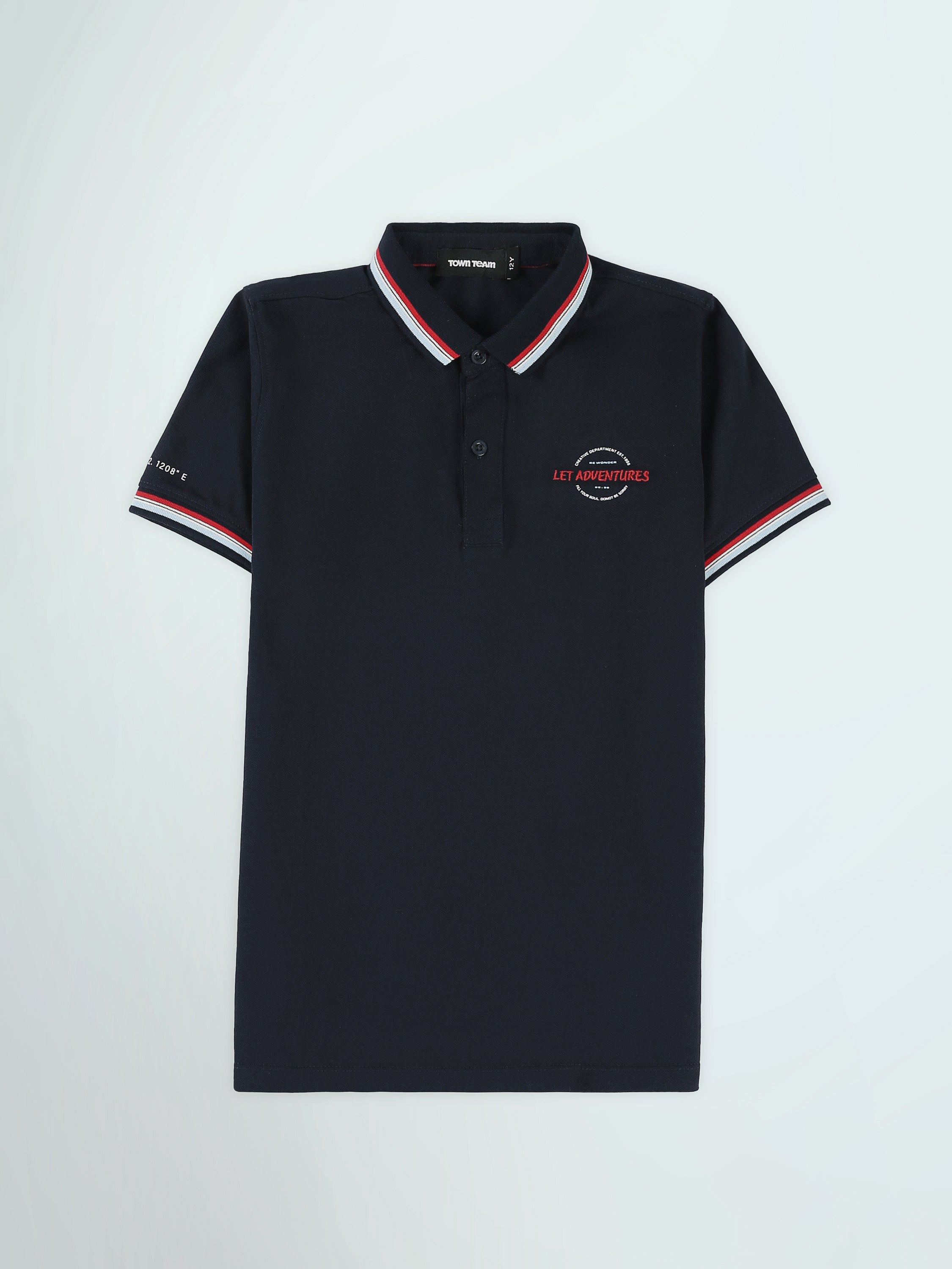 Town Team - Kids' Regular pique Boys Polo shirts White Pique