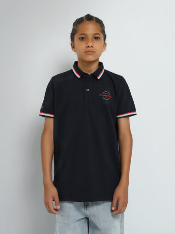 Town Team - Kids' Regular pique Boys Polo shirts White Pique