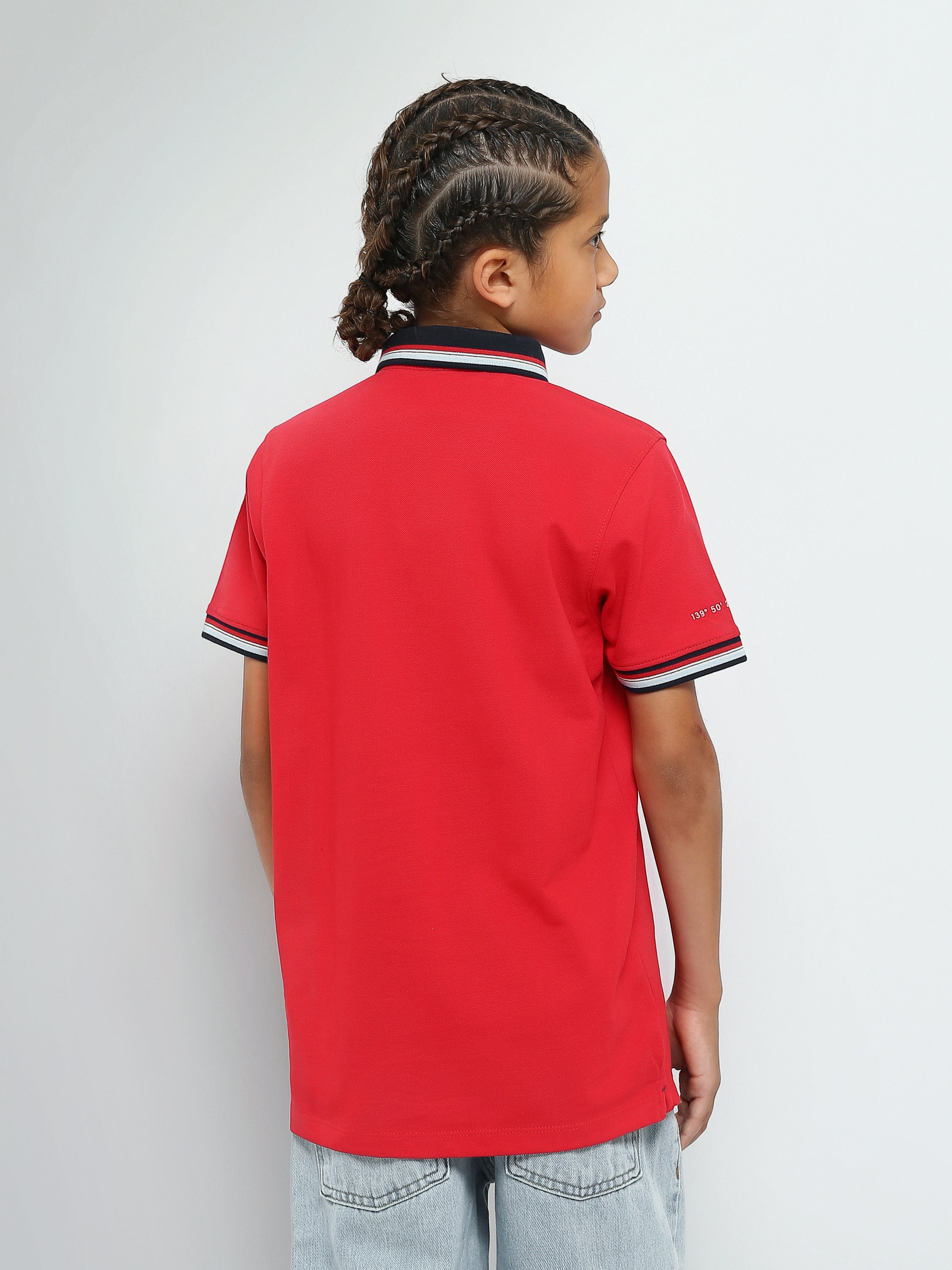 Town Team - Kids' Regular pique Boys Polo shirts White Pique