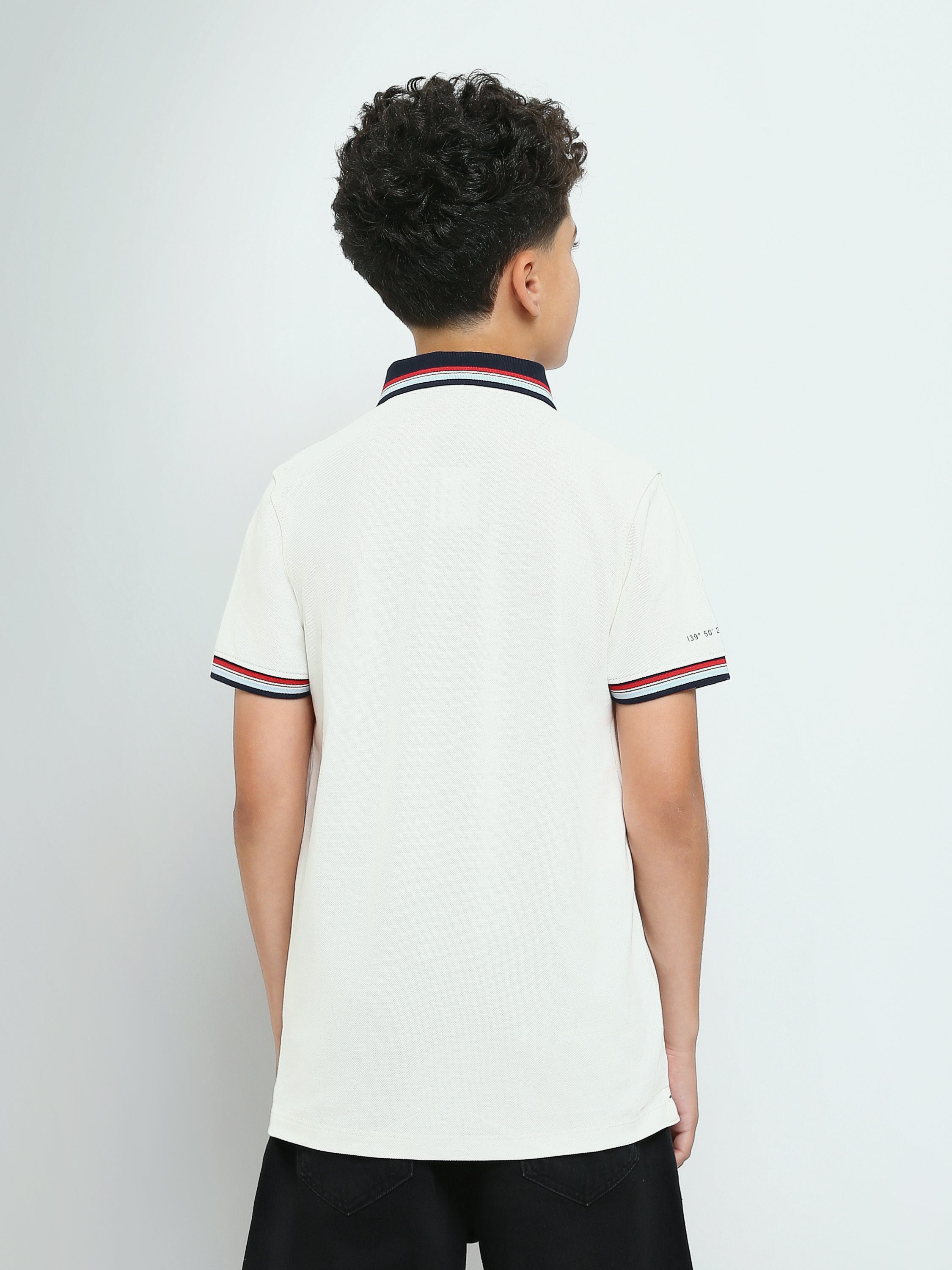 Town Team - Kids' Regular pique Boys Polo shirts White Pique