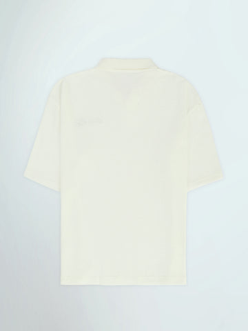 Polo shirts Oversized fit textured