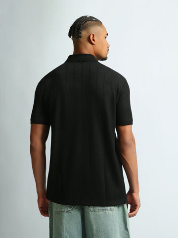 Polo shirts Regular fit textured