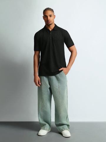 Polo shirts Regular fit textured