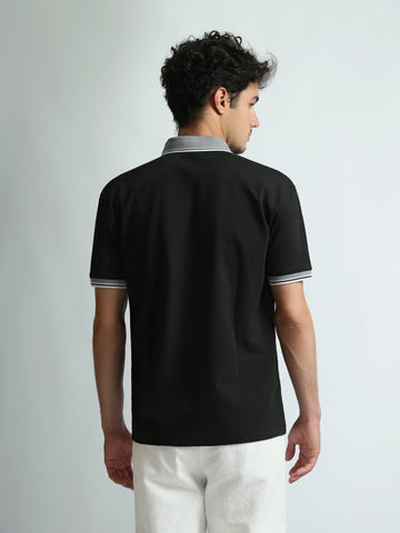 Polo shirts Regular fit textured