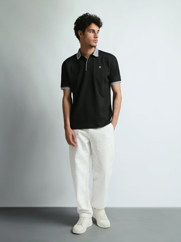 Polo shirts Regular fit textured