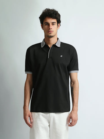 Polo shirts Regular fit textured