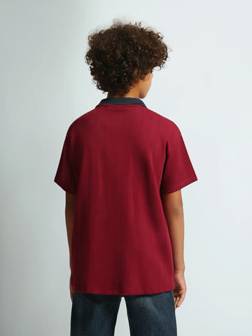 Polo shirts Oversized fit textured