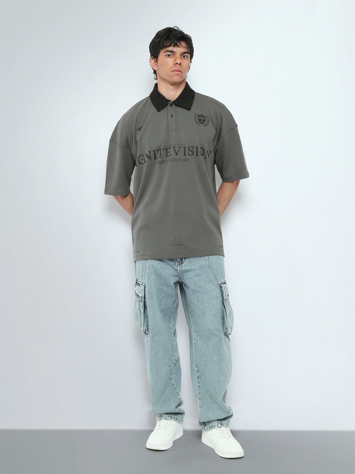 Town Team polo shirts premium comfort fit D-GREY
