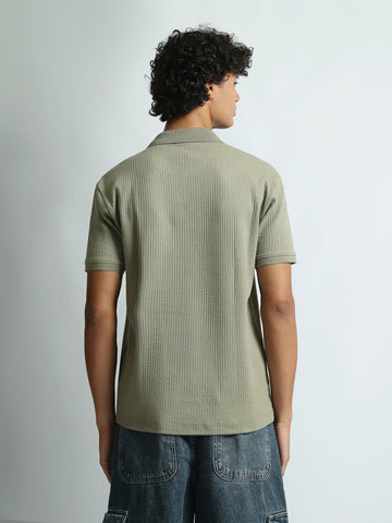 Polo shirts Regular fit textured