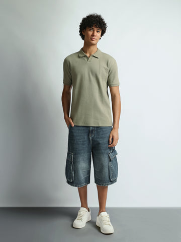 Polo shirts Regular fit textured