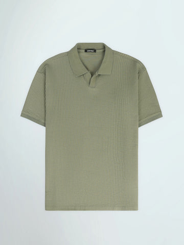 Polo shirts Regular fit textured