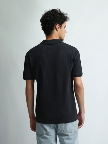 Polo shirts Regular fit textured