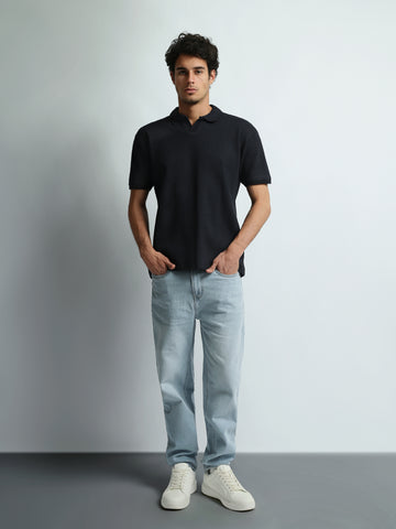 Polo shirts Regular fit textured