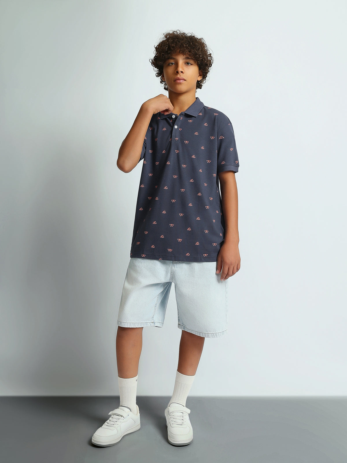 Polo shirts Oversize fit / Relaxed fit embroidered top
