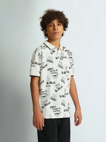 Polo shirts Oversize fit / Relaxed fit printed top