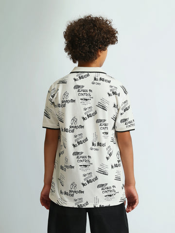 Polo shirts Oversize fit / Relaxed fit printed top