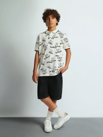 Polo shirts Oversize fit / Relaxed fit printed top
