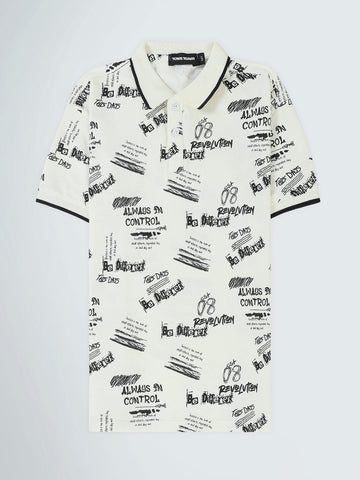 Polo shirts Oversize fit / Relaxed fit printed top