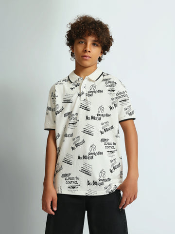 Polo shirts Oversize fit / Relaxed fit printed top