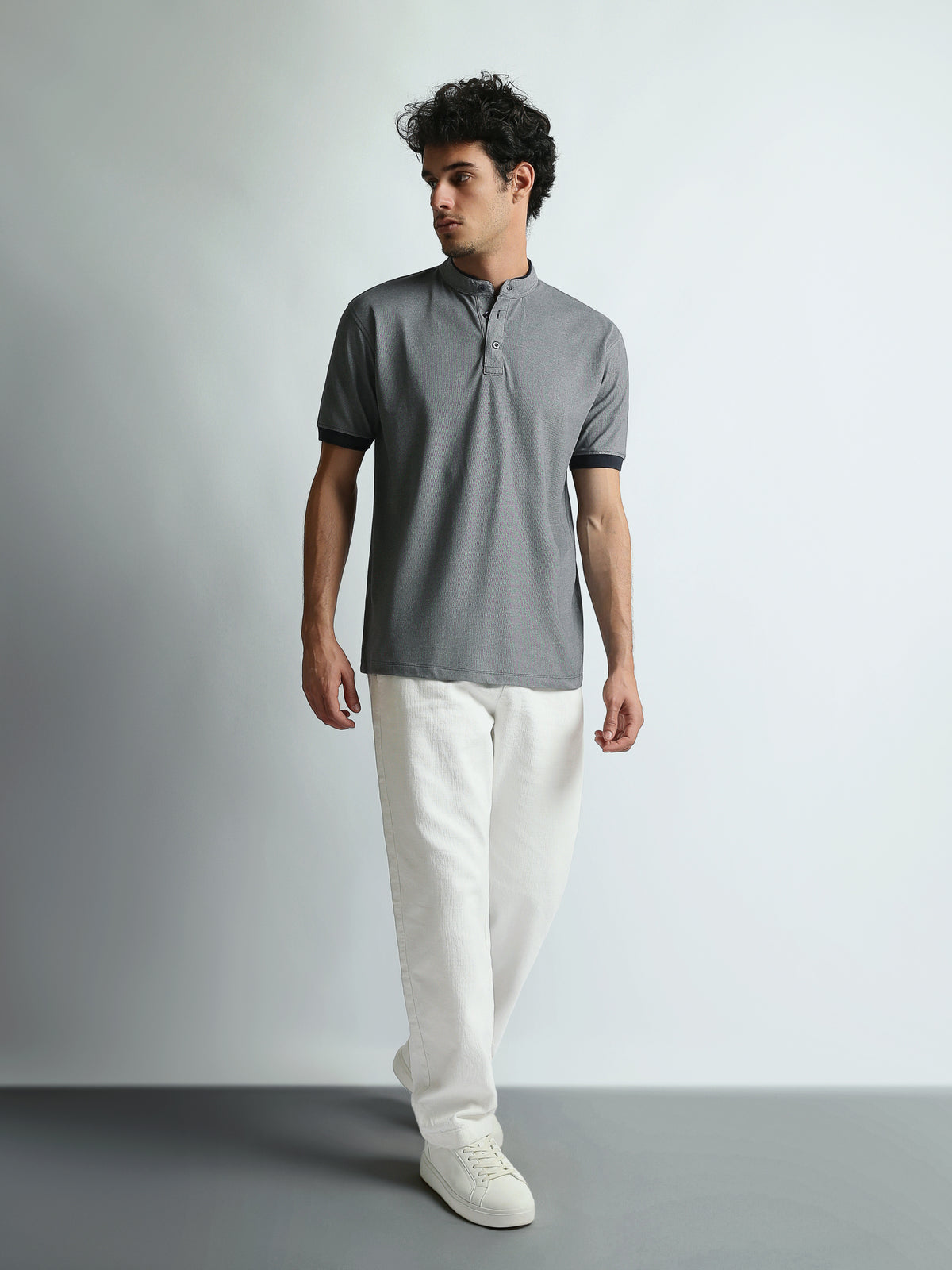 Polo shirts Regular fit / Wide leg fit all over printed top