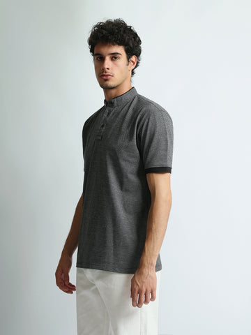 Polo shirts Regular fit textured