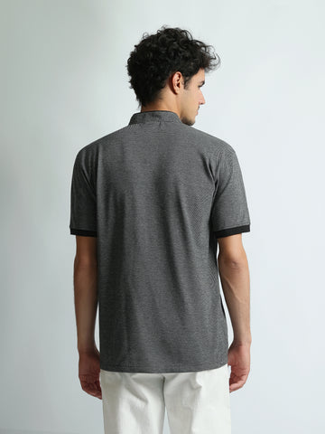 Polo shirts Regular fit textured