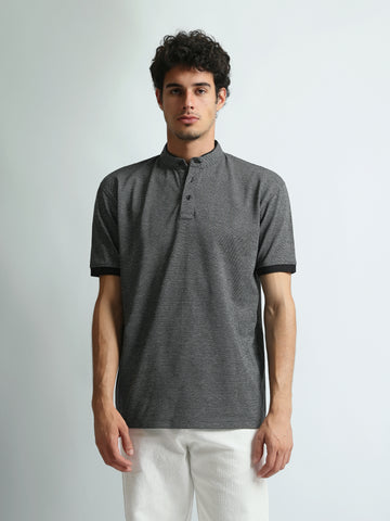 Polo shirts Regular fit textured
