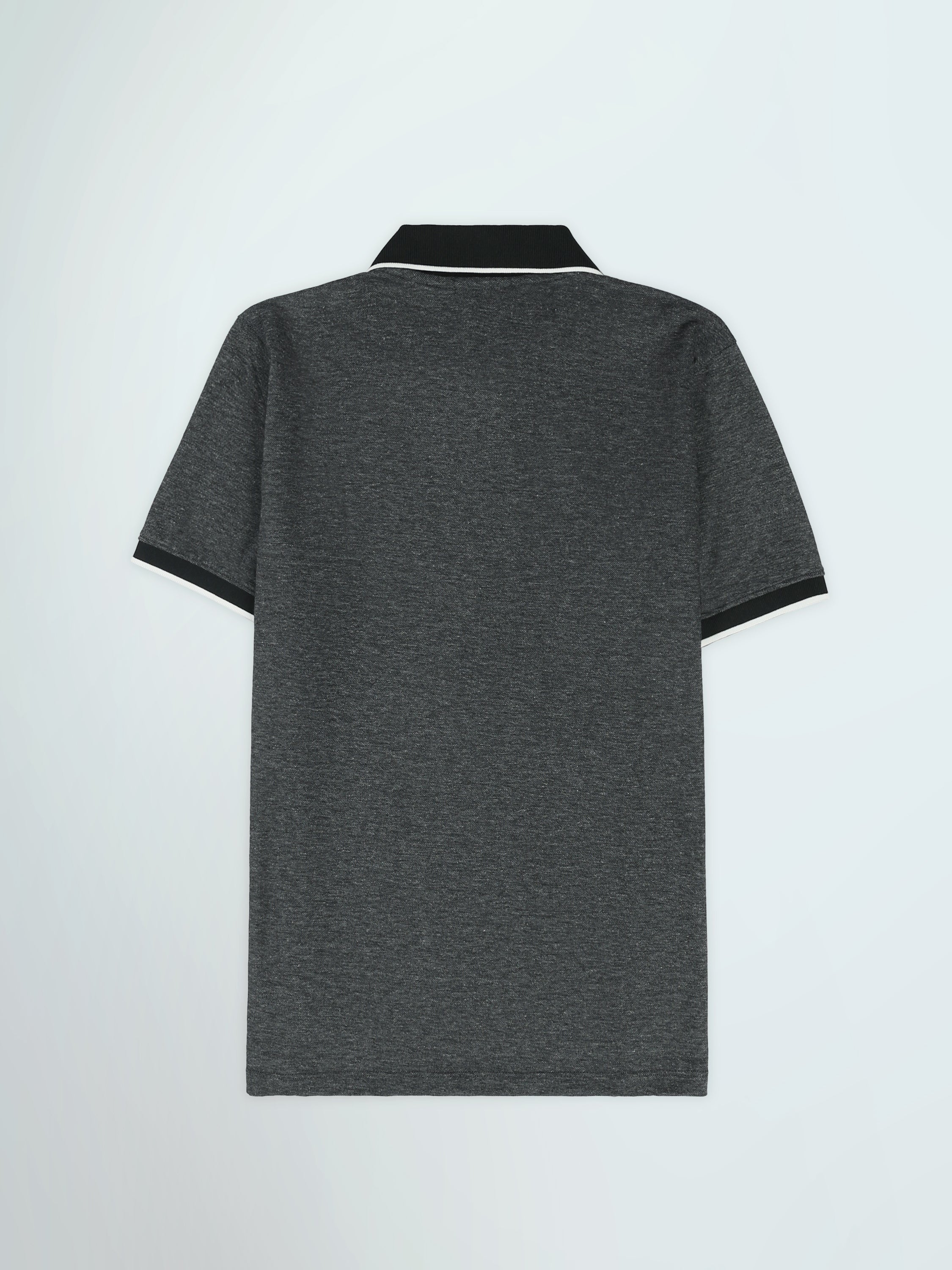 Town Team polo shirts pique slim fit Charcoal