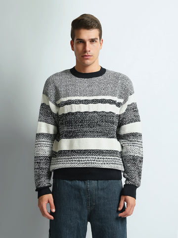Pullovers Oversized fit striped
