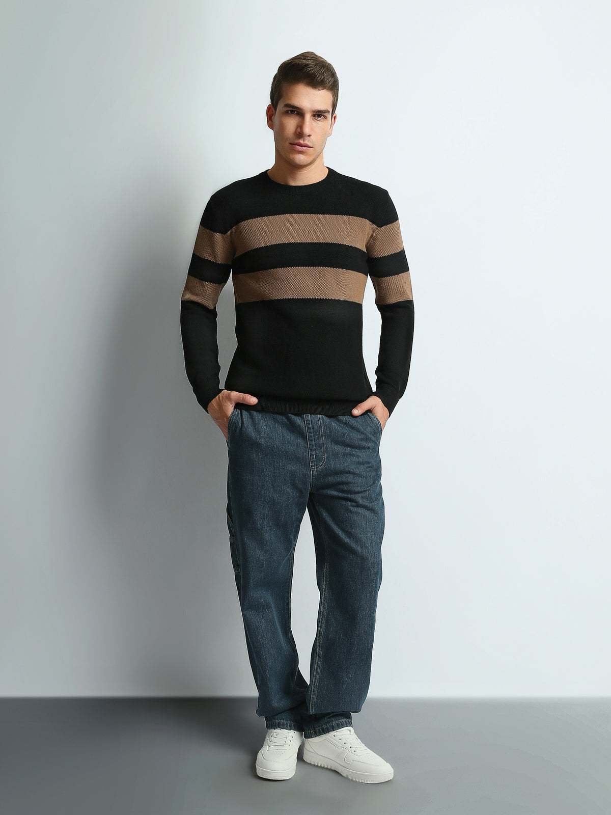 Pullovers Regular fit striped