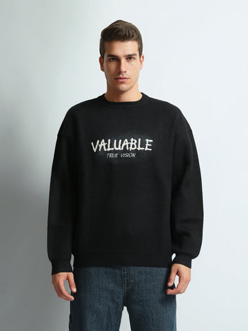 Pullovers Oversized fit Embroidered