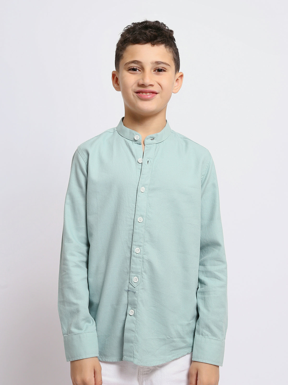 Town Team - Kids' Slim pique Boys Long Sleeves Shirts Cashmere Pique