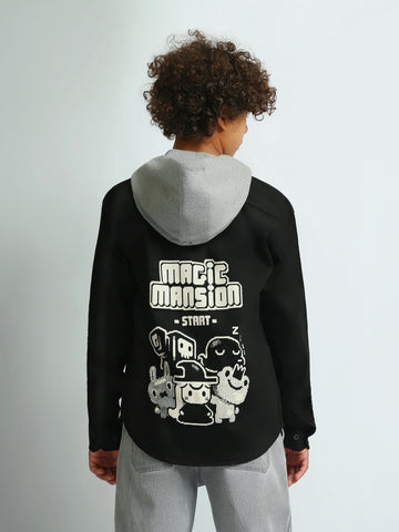Long Sleeves Shirts Oversized fit printed