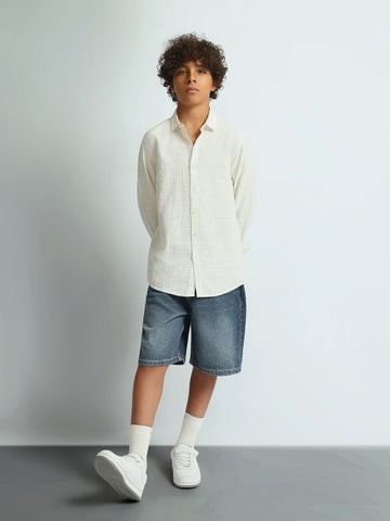 Long Sleeves Shirts Slim fit cotton