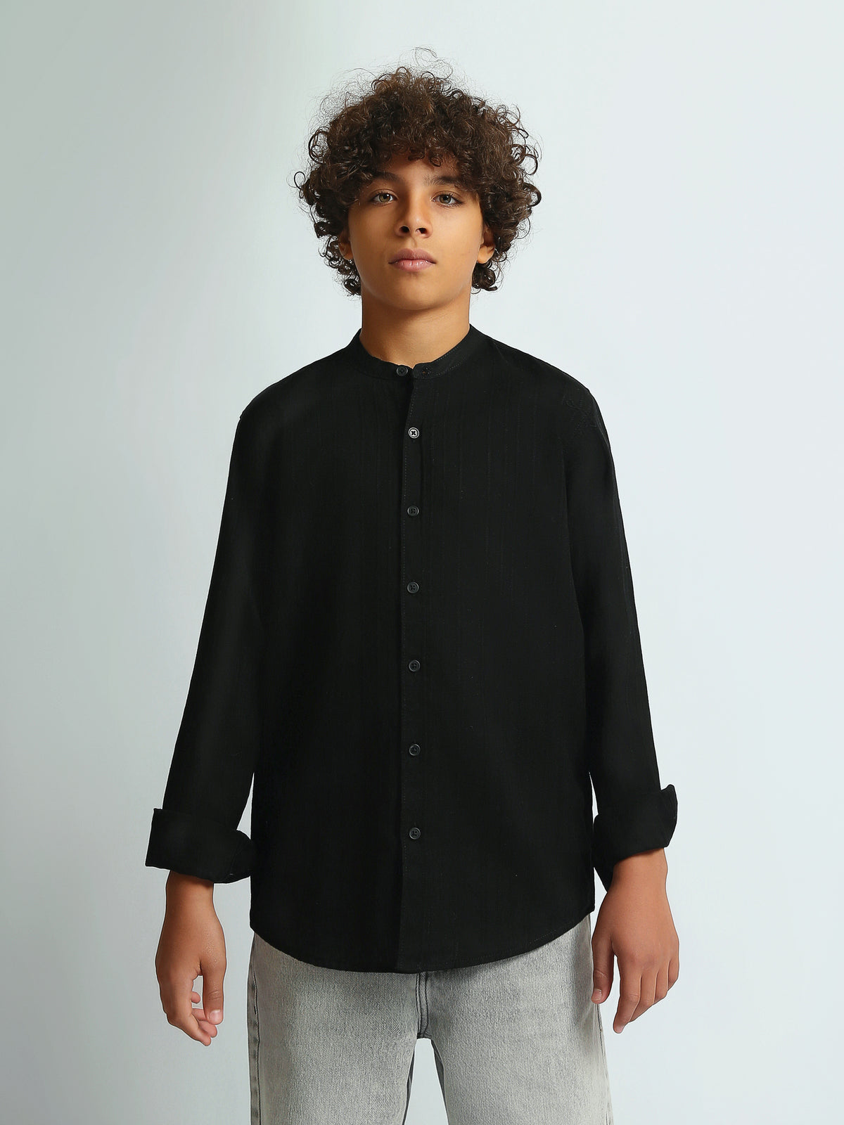Long Sleeves Shirts Slim fit cotton