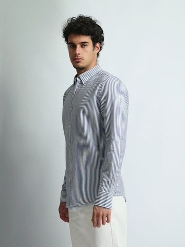 Long Sleeves Shirts Slim fit linen