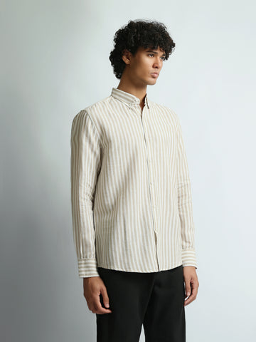 Long Sleeves Shirts Slim fit linen