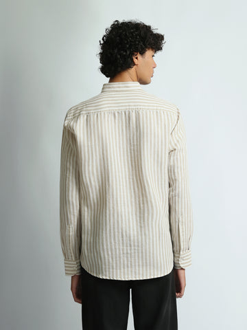 Long Sleeves Shirts Slim fit linen
