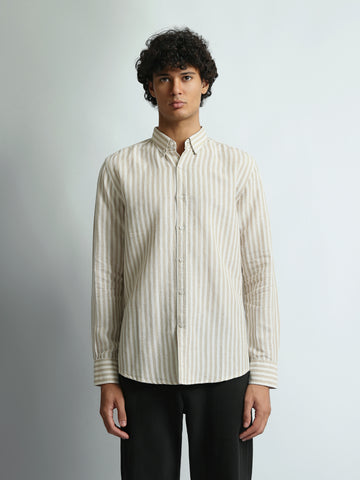 Long Sleeves Shirts Slim fit linen
