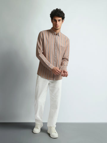 Long Sleeves Shirts Slim fit linen