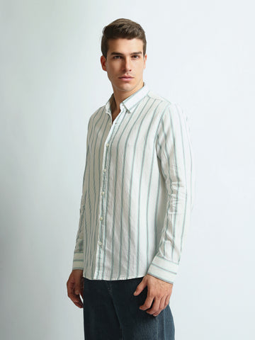 Long Sleeves Shirts Slim fit linen