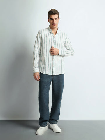 Long Sleeves Shirts Slim fit linen