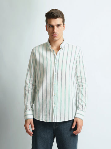 Long Sleeves Shirts Slim fit linen