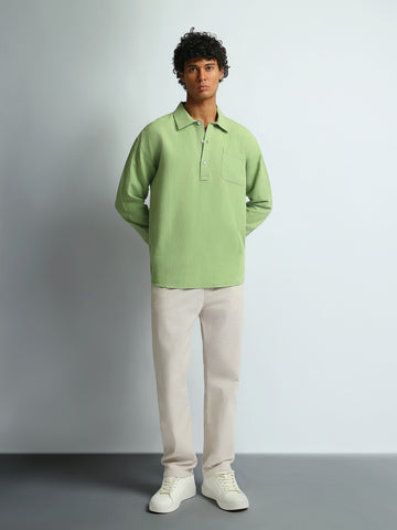 Long Sleeves Shirts Oversized fit linen