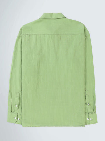 Long Sleeves Shirts Oversized fit linen